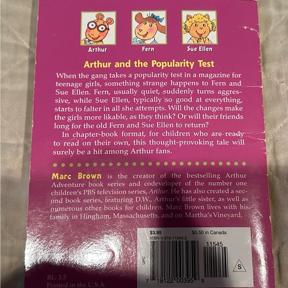 Arthur and the popularity test - Picture 7 of 7